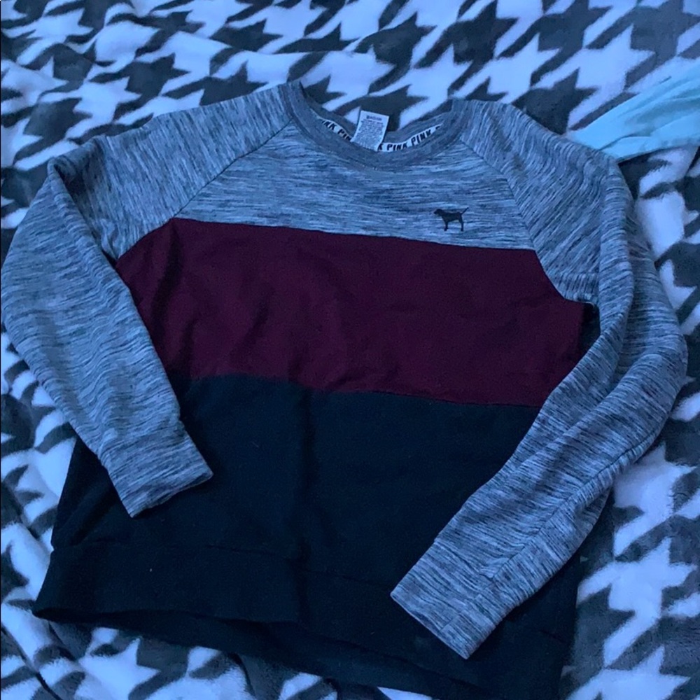 pink sweater xs